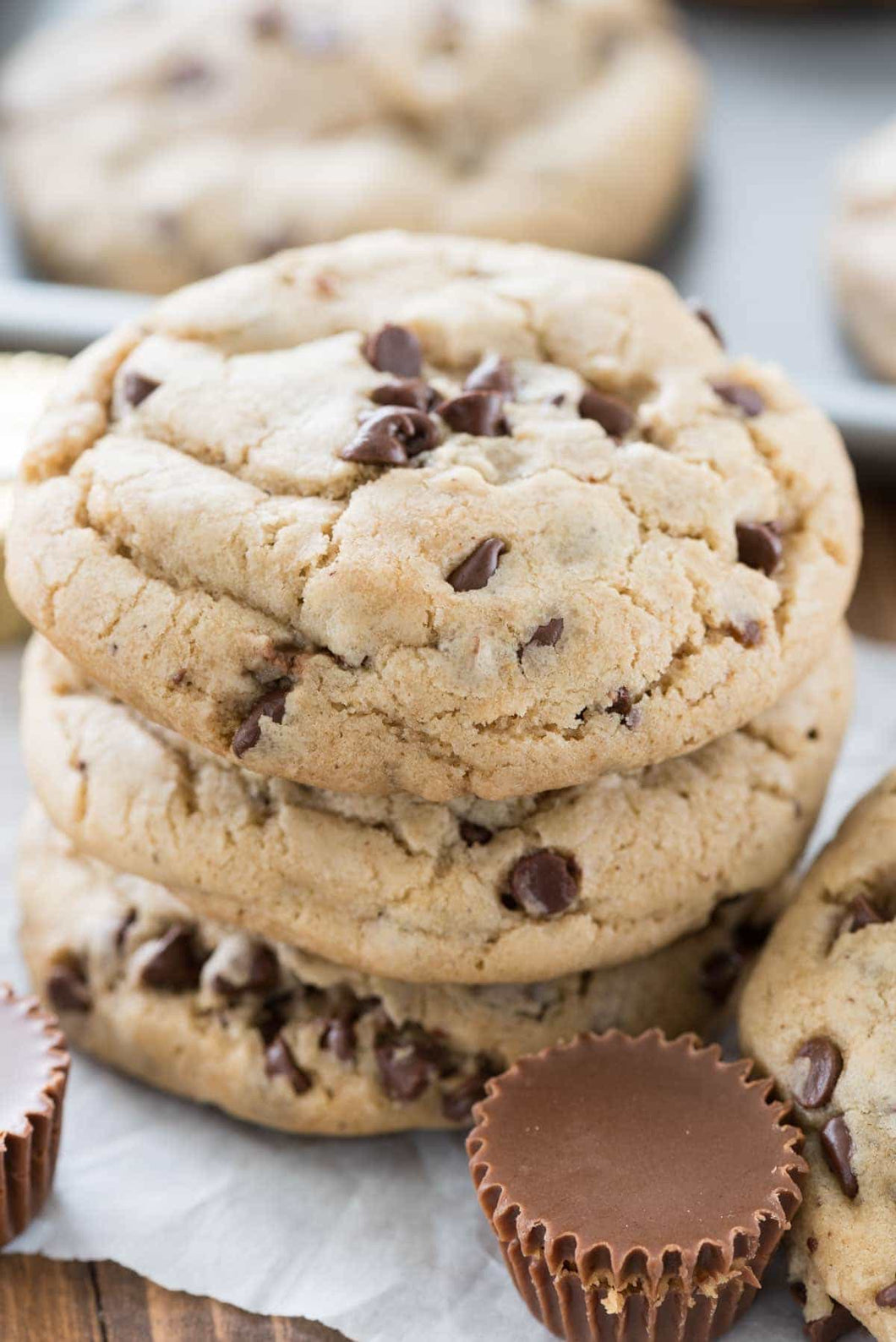 Reeses Chocolate Chip Cookie